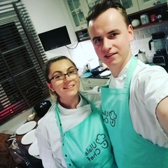 Szef kuchni Magda Ziółkowska i Ariel Ziółkowski