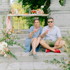 Szef kuchni Marta Augustynowicz i Łukasz Wenerski