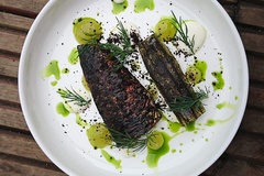 
                Pożywny lunch z rybą