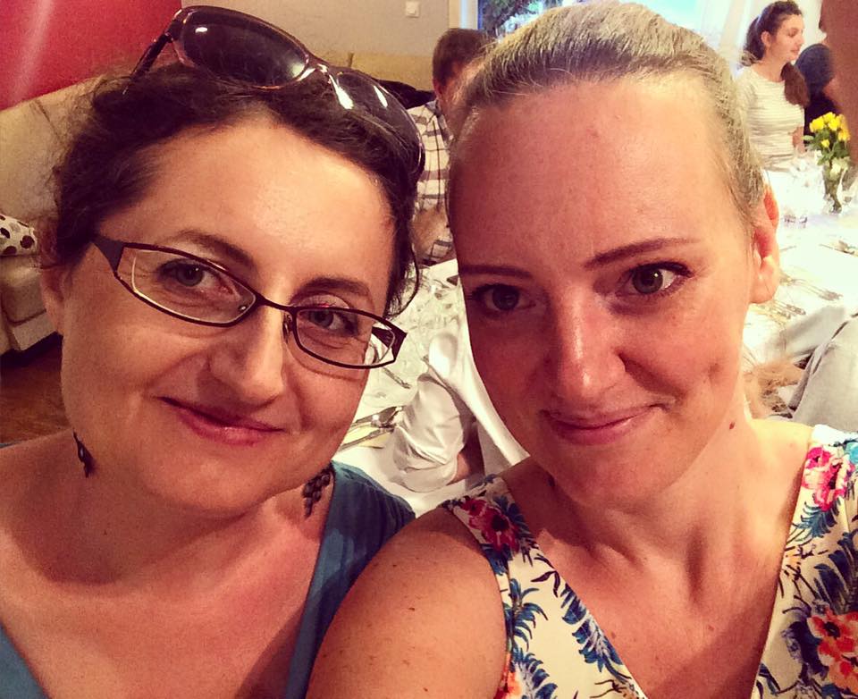 Wpólniczki podczas jednej z prywatnych kolacji