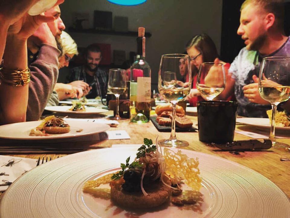 Kolacja z chefem M. Cienkim, autor zdjęcia: W. Szczepaniak